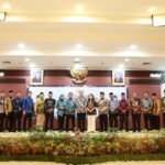Bupati Tanah Bumbu, Bang Arul, Hadiri Sertijab Kepala BPK Perwakilan Kalsel