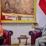Presiden Prabowo Terima Kunjungan Kehormatan Presiden NDB Dilma Rousseff di Istana Merdeka