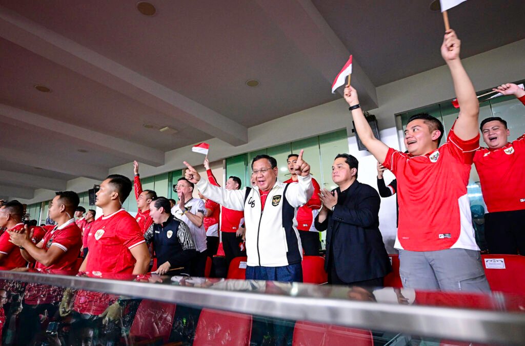 Dukung Perjuangan Timnas Menuju Piala Dunia, Presiden Prabowo Saksikan Langsung Indonesia Lawan Bahrain
