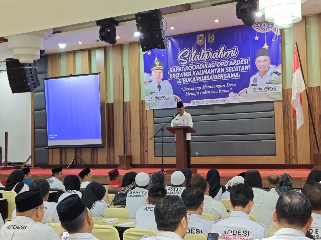Rakor DPD APDESI Kalsel Bahas Isu Strategis Pembangunan Desa
