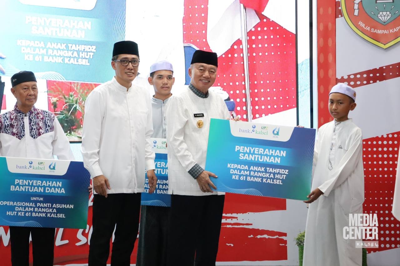Gubernur Kalsel Hadiri Syukuran Hari Jadi Ke-61 Bank Kalsel