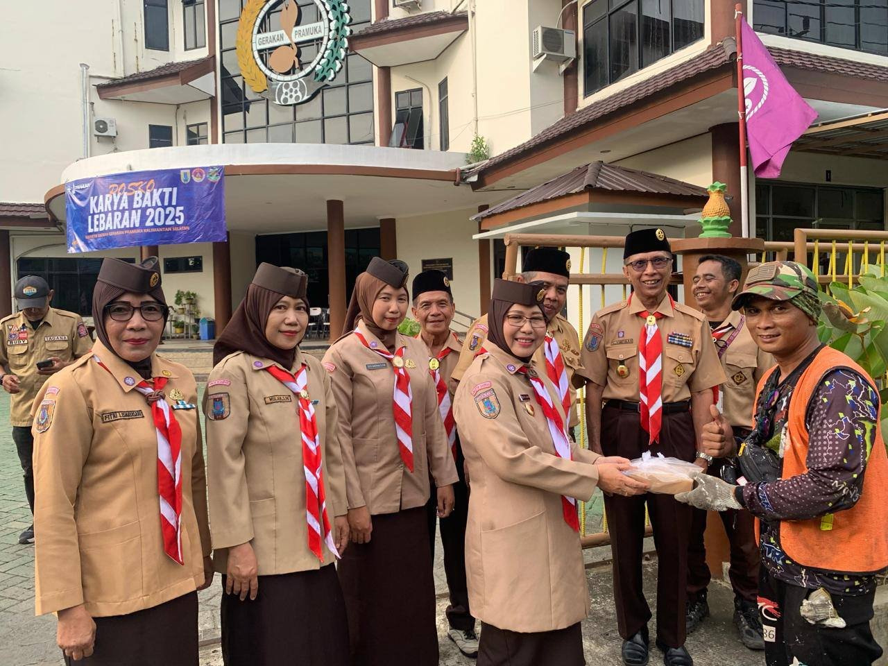 Kwarda Kalsel Gelar Karya Bakti Lebaran 2025 Untuk Mendukung Pemudik