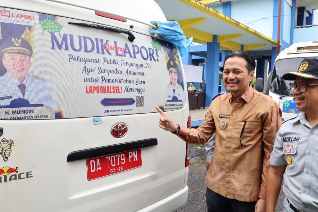 Mudik Bareng LAPOR, Pemprov Kalsel Berikan Kemudahan Layanan Aduan kepada Masyarakat