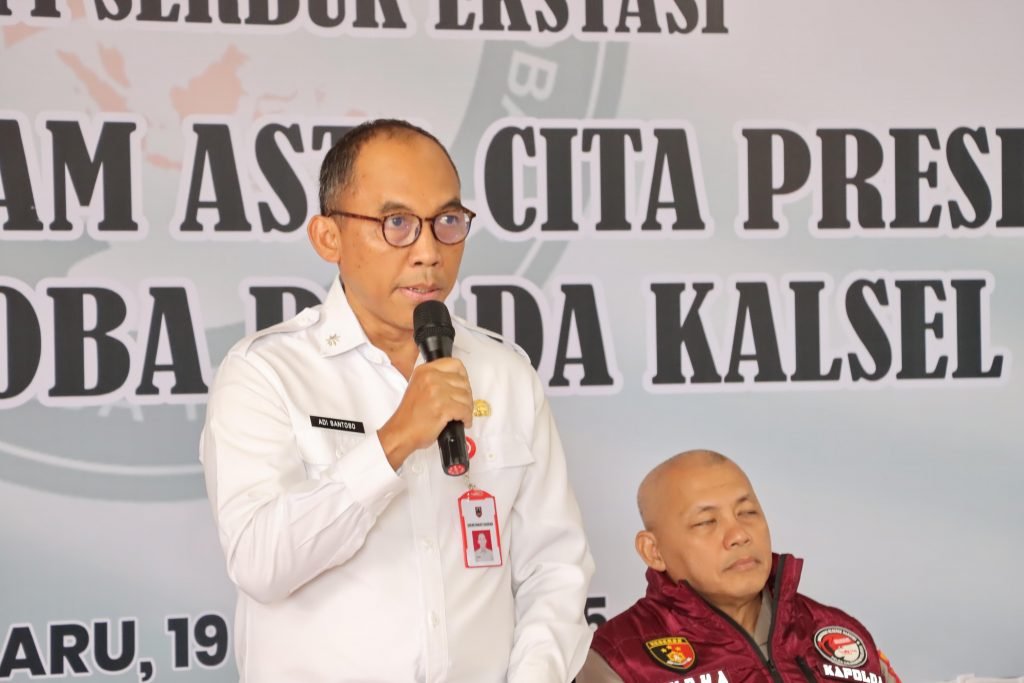 Pemprov Kalsel Mengapresiasi Keberhasilan Polda dalam Berantas Peredaran Narkoba