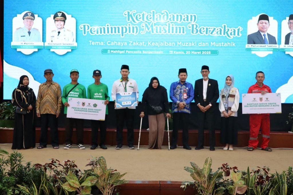 Pemprov Kalsel Salurkan Zakat, Infaq dan Sedekah Melalui BAZNAS Kalsel