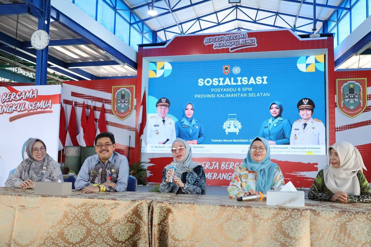 Tim Penggerak PKK Kalsel Rakor Persiapan Lomba Tim Pembina Posyandu