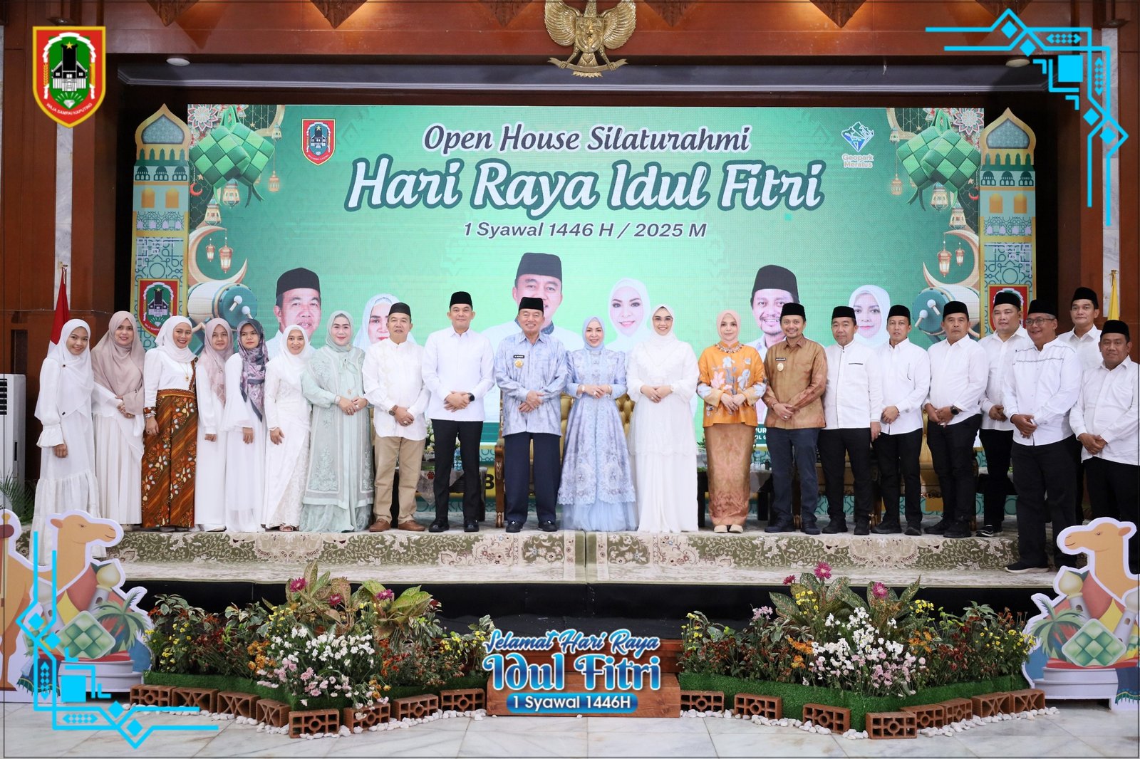 Begini Momentum Hangat Silaturahmi Bang Arul dan Pemkab Tanbu di Halal Bihalal Idul Fitri Gubernur Kalsel