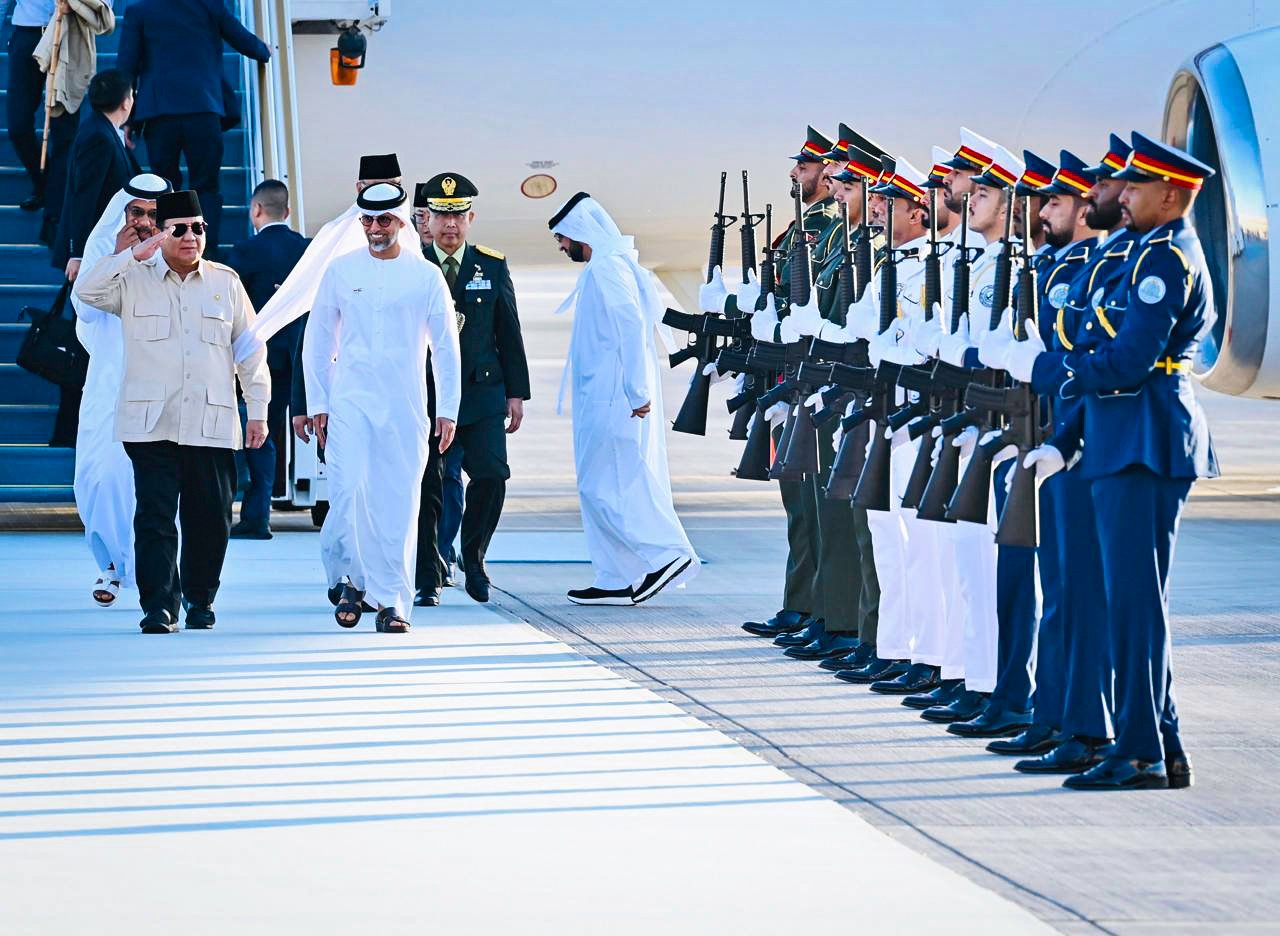 Tiba di Abu Dhabi, Presiden Prabowo akan Bertemu Presiden MBZ