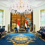 Presiden Prabowo Kunjungi Istana Al Ittihadiya, Disambut Resmi Presiden El-Sisi
