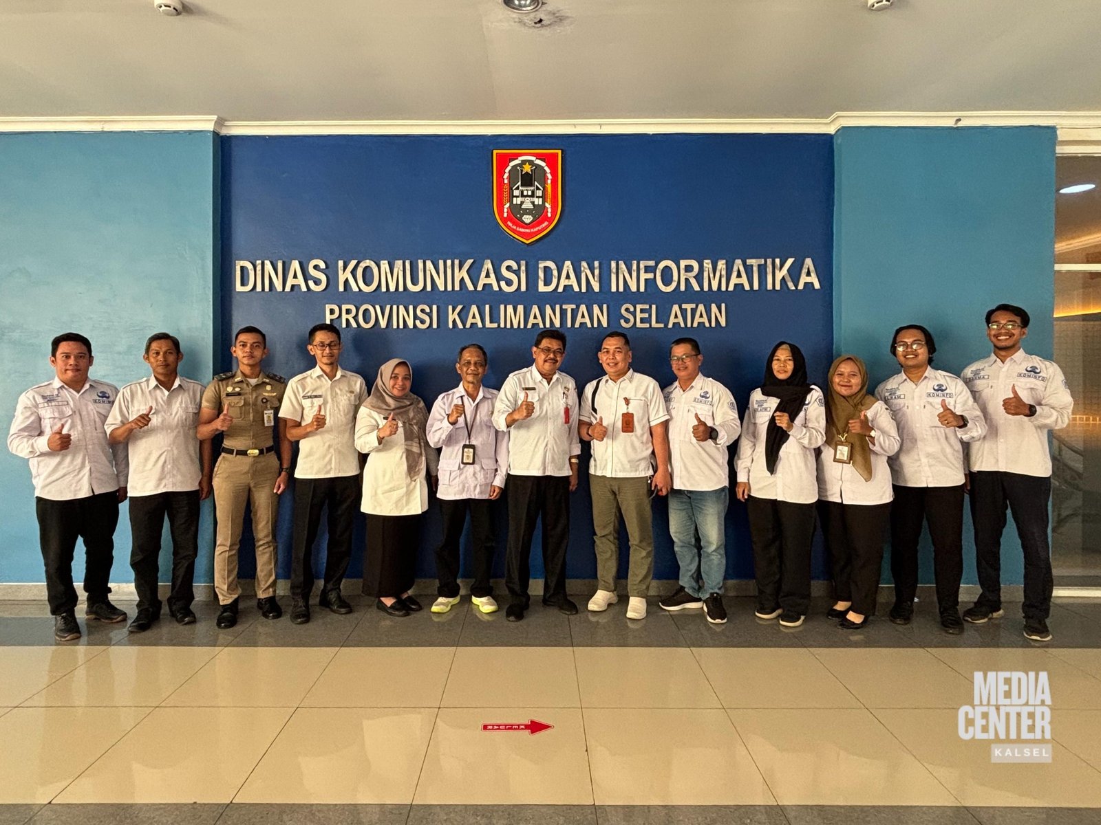 Diskominfo Kalsel Terima Kunjungan Kerja Diskominfo Batola, Bahas Penyusunan Renstra