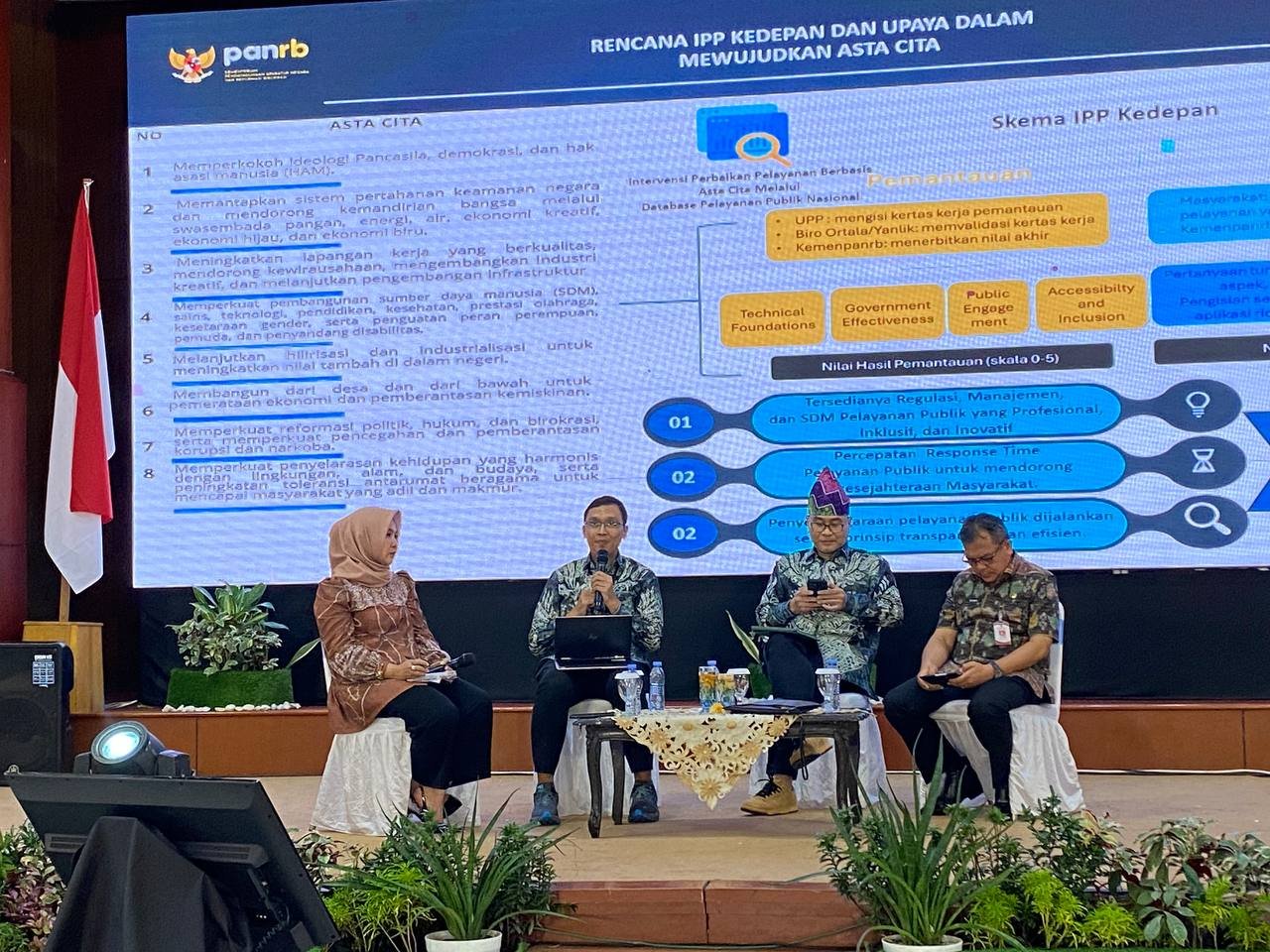 Talkshow Tata Kelola Pemerintahan, Upaya Pemprov Kalsel Tingkatkan Pelayanan Publik Kalsel