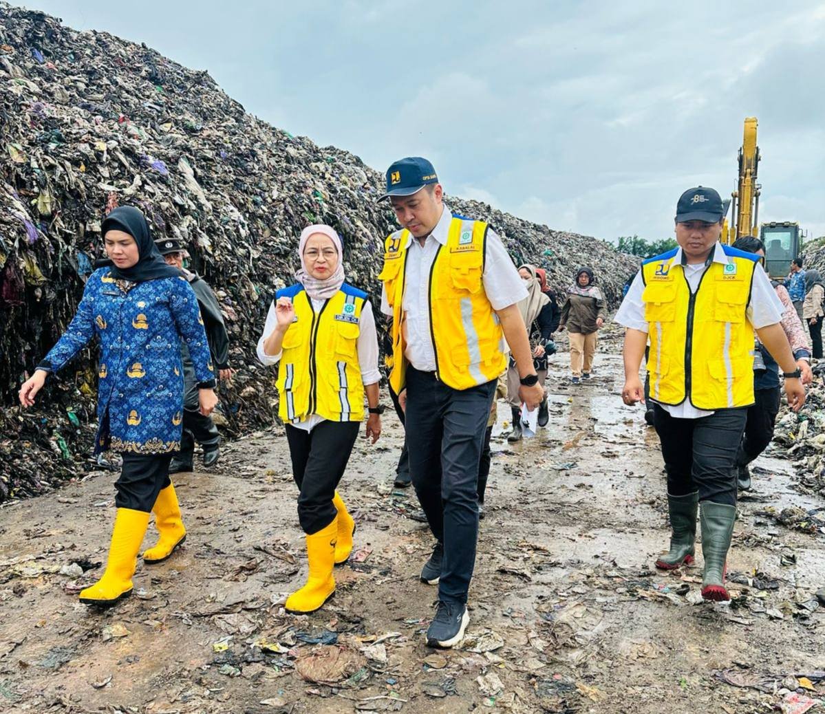 Dirjen Cipta Karya Tinjau Pengelolaan Sampah di Banjarmasin, Dorong Transformasi Sistem yang Berkelanjutan
