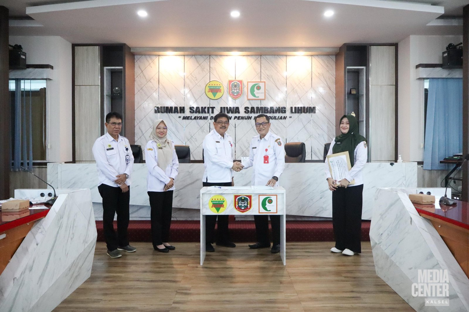 RSJ Sambang Lihum Serahkan Hasil Psikotes Seleksi KPID Kalsel kepada Tim Seleksi