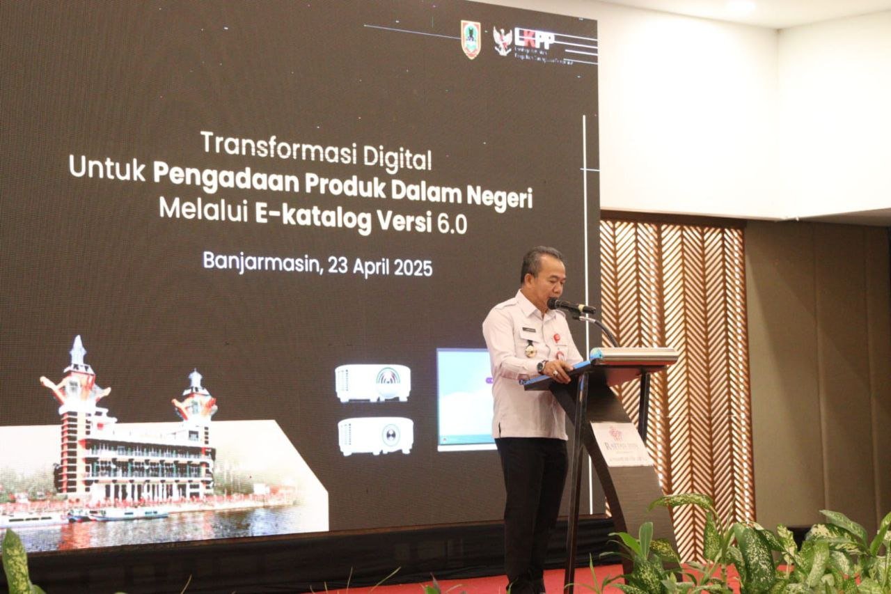 Pemprov Kalsel Dorong Transformasi Digital Pengadaan Produk Lokal Lewat E-Katalog Versi 6.0