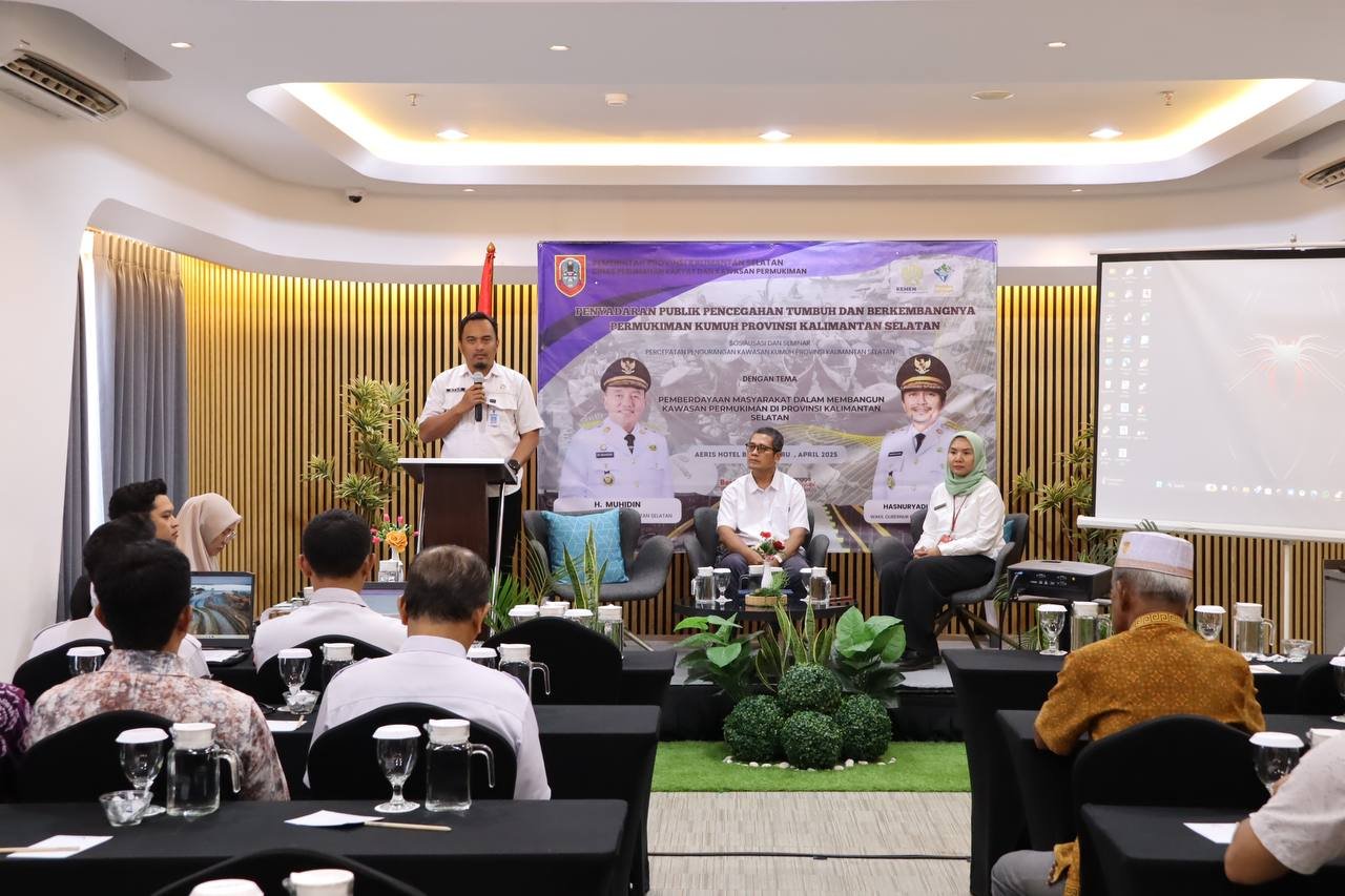 Disperkim Kalsel Gelar Penyadaran Publik dalam Upaya Pencegahan Permukiman Kumuh