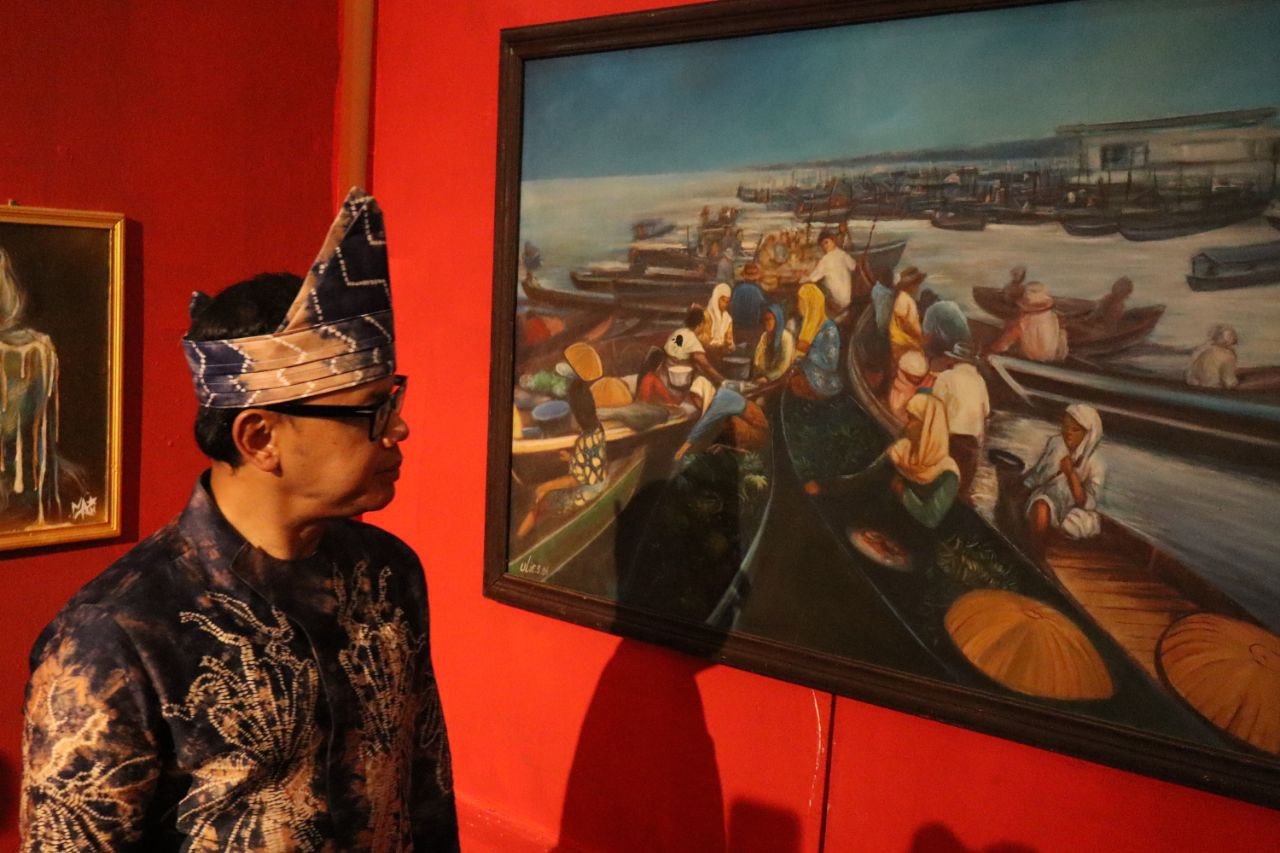 Tampilkan Puluhan Lukisan, Pemprov Kalsel Laksanakan Pameran Karya Perupa Perempuan