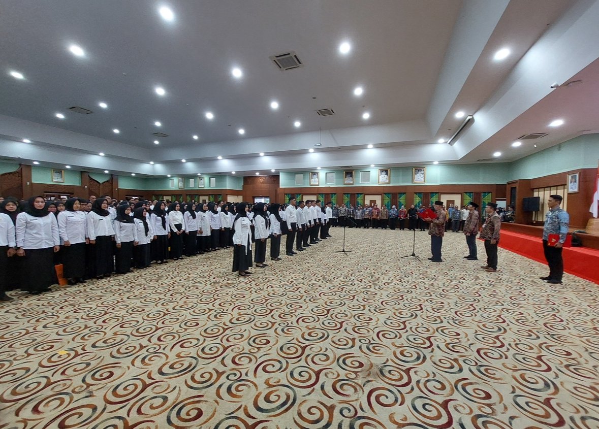 Gubernur Kalsel Resmi Melantik 1.234 CPNS dan CPPPK Tahun 2024 Lingkup Pemprov Kalsel
