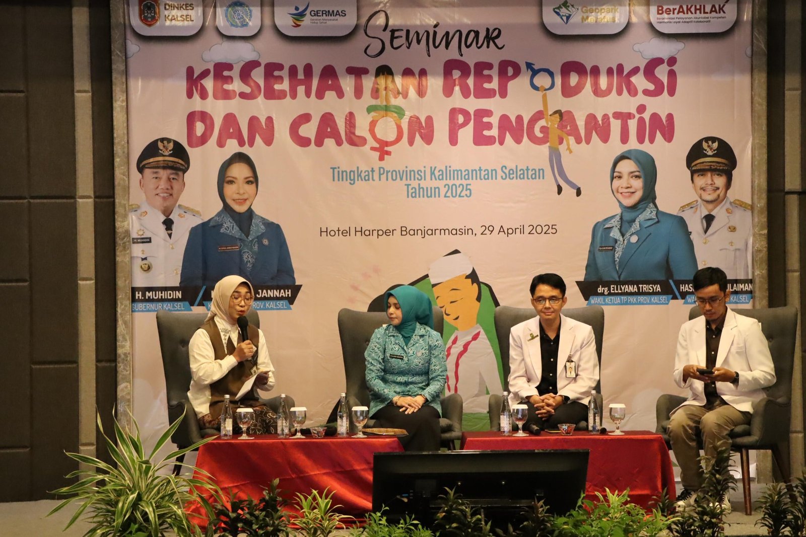 Seminar Kesehatan Reproduksi dan Calon Pengantin, Pemprov Kalsel Tingkatkan Kesadaran Generasi Muda