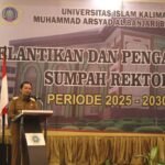 Pelantikan Rektor Uniska, Wakil Gubernur Hasnuryadi: Siapkan Generasi Muda yang Mampu Ciptakan Lapangan Kerja