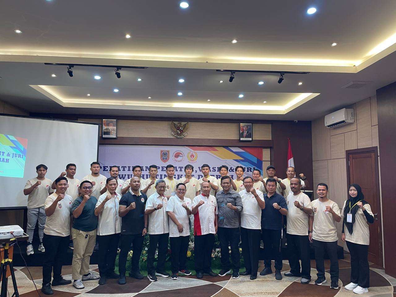 19 Peserta Ikuti Pelatihan Pelatih, Wasit, dan Juri Wushu Tingkat Daerah Tahun 2025