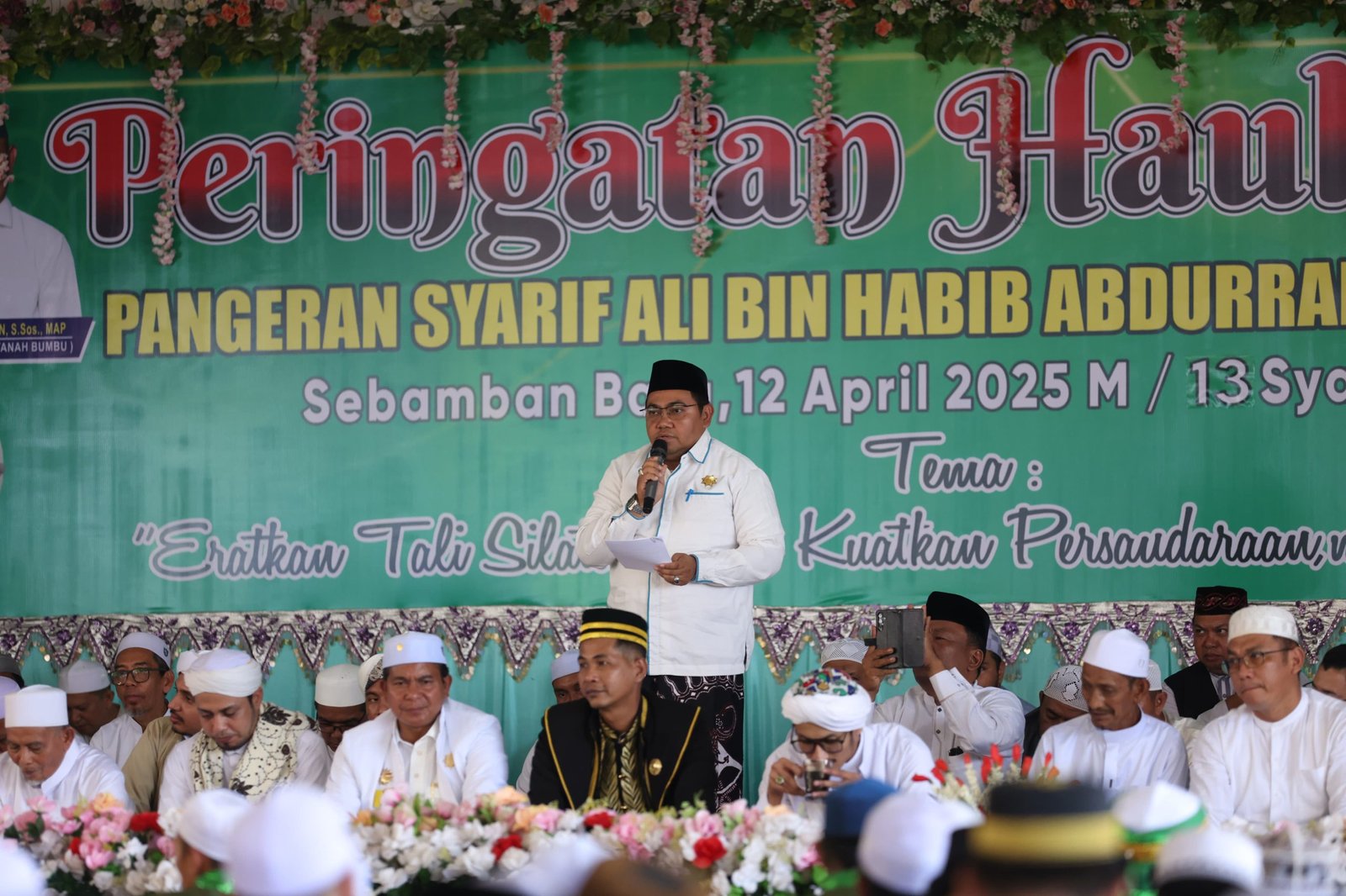 Bupati Bang Arul : Haul Akbar ke-23 Pangeran Syarif Ali, Momentum Penuh Makna di Tanah Bumbu
