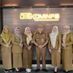 Sidak ke SKPD, Sekdaprov Kalsel Kunjungi Ruang Pelayanan Jaringan di Diskominfo