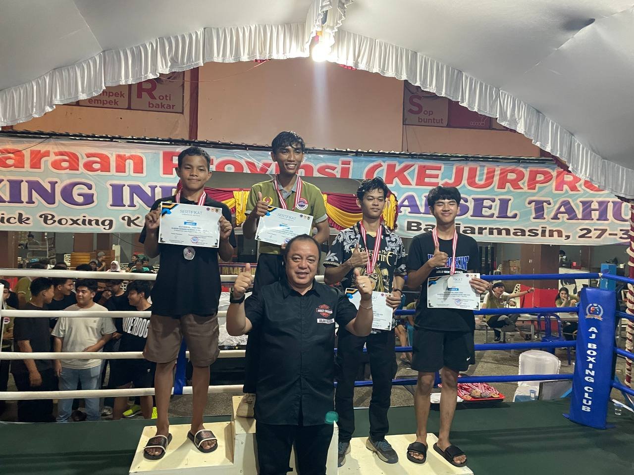 Kejurprov Kick Boxing Kalsel 2025 Resmi Ditutup, Kabupaten Tala Menjadi Juara 