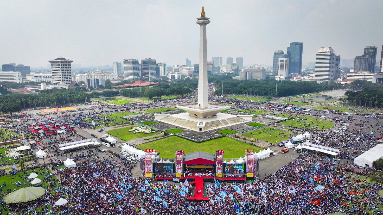 Serikat Buruh dan Pekerja Apresiasi Kehadiran Presiden Prabowo pada Peringatan Hari Buruh Internasional