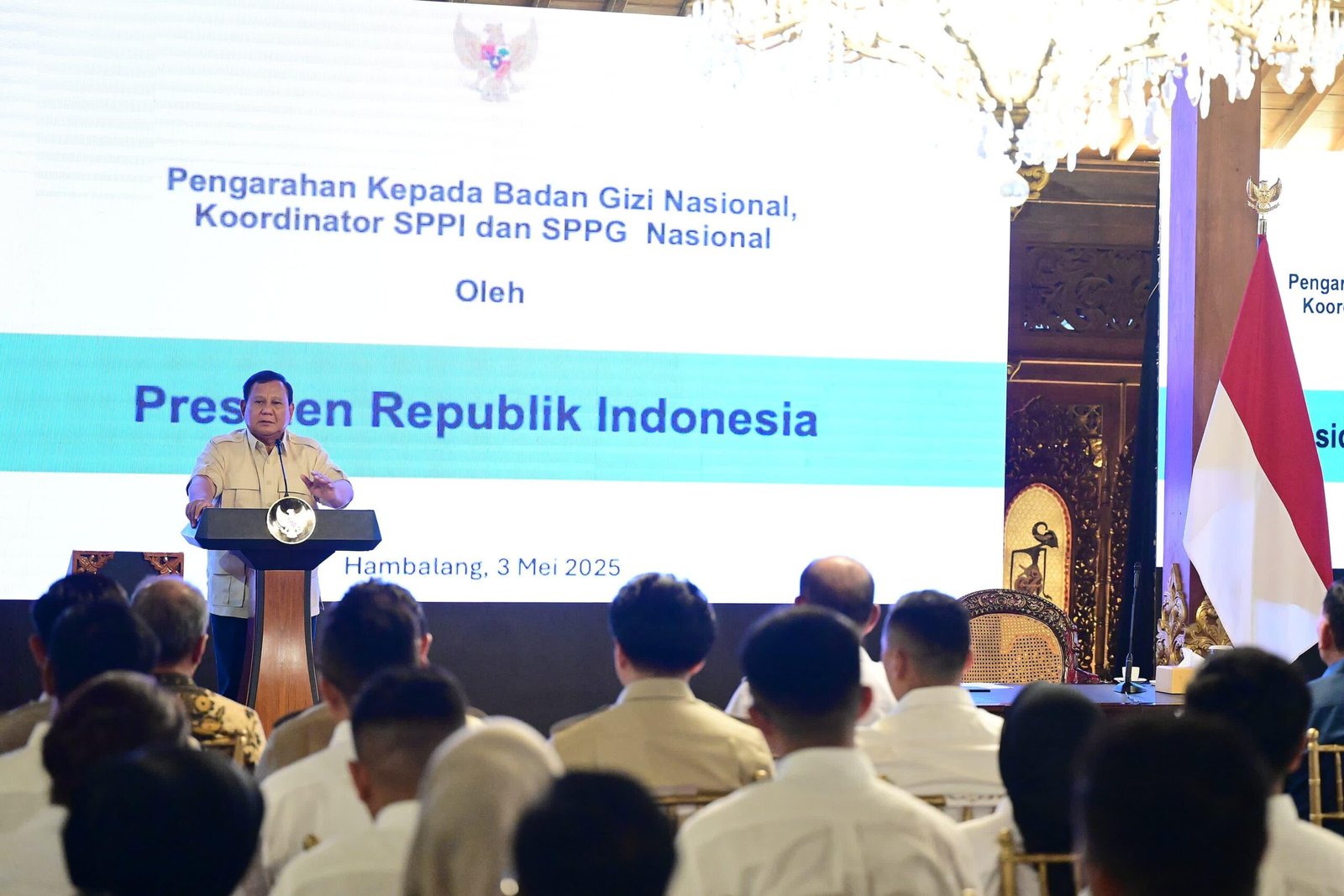 Akhir Pekan, Presiden Prabowo Gelar Rapat dengan BGN Dorong Percepatan Operasional SPPG