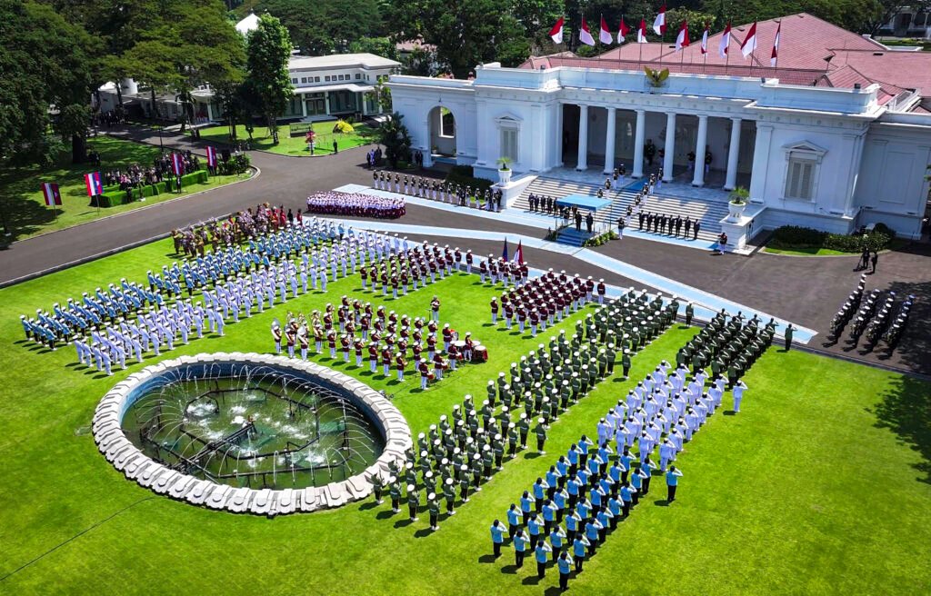 Presiden Prabowo Terima Kunjungan Resmi Presiden Senat Hun Sen di Istana Jakarta
