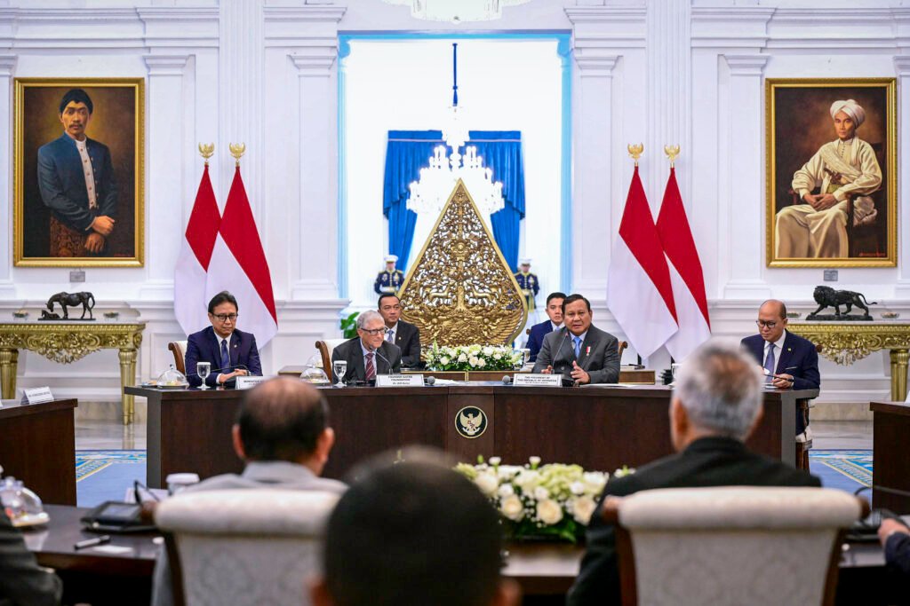 Pertemuan Presiden Prabowo dan Bill Gates Bahas Kerja Sama Kesehatan Global