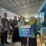 Ketua TP Posyandu Provinsi Kalsel Kunjungi Lokus Pertama Program 6 SPM di Desa Gambah Luar Kabupaten HSS
