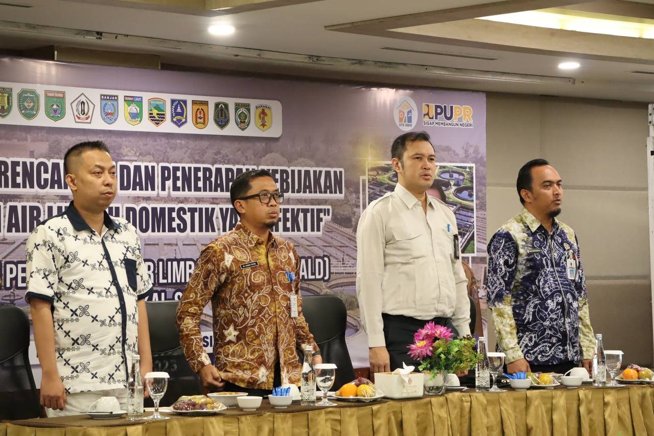 Kembangkan IPLT, Pemprov Kalsel Sosialisasi Pengelolaan Air Limbah Domestik