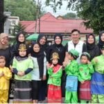 Anak-anak PAUD Citra Indonesia Tampilkan Tarian Nusantara di Soft Opening Job Fair 2025 – Banjarbaru Naker Fest