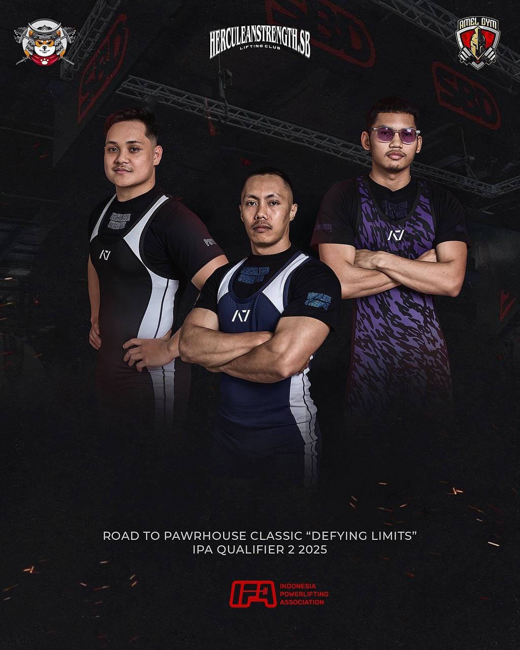 Tim Herculean Strength Lifting Club Wakili Kalsel di Ajang Powerhouse Qualifier 2 – 2025