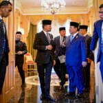 Putra Mahkota Brunei Jemput Langsung Presiden Prabowo Menuju Istana Nurul Iman