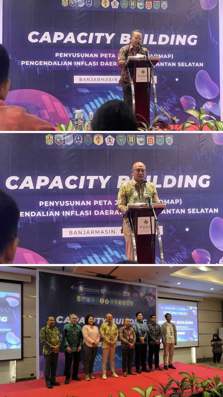 Pemprov Kalsel Susun Road Map Pengendalian Inflasi Daerah 2025–2027
