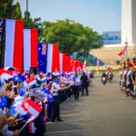 Sorak Sorai dari Monas, Sambutan Hangat Anak Sekolah untuk PM Albanese