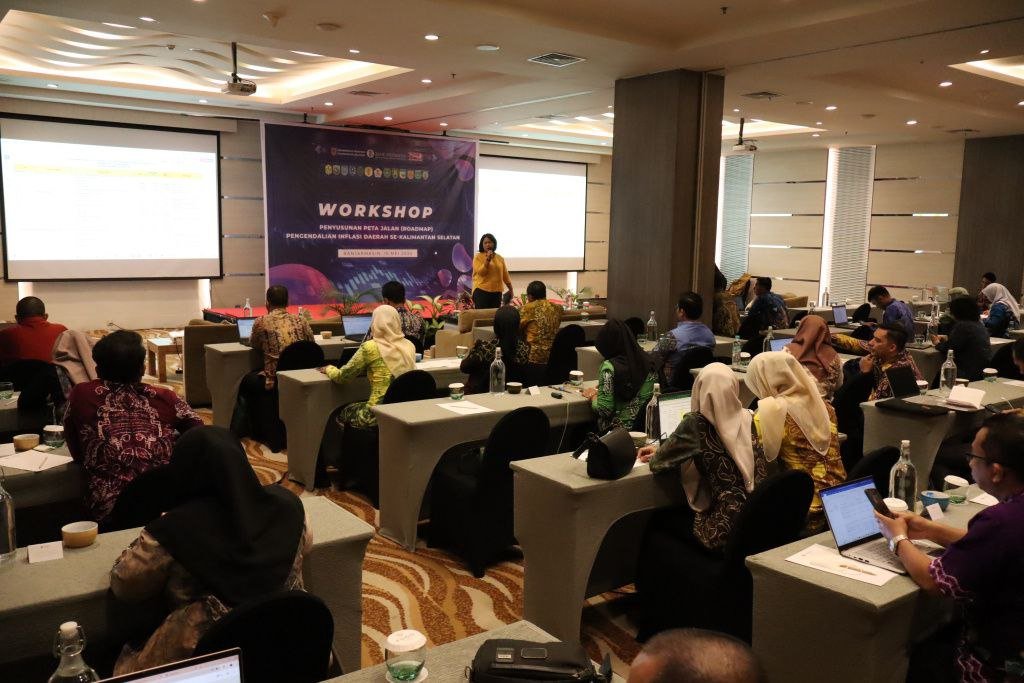 Pemprov Kalsel Gelar Workshop Penyusunan Roadmap Pengendalian Inflasi Daerah 2025–2027