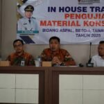Laboratorium Bahan Konstruksi Kalsel Gelar In House Training Pengujian Material Konstruksi Tahun 2025