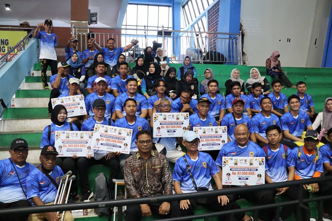 Atlet NPC Kalsel Peraih Medali di Peparnas 2024 Terima Bonus dari Pemprov Kalsel
