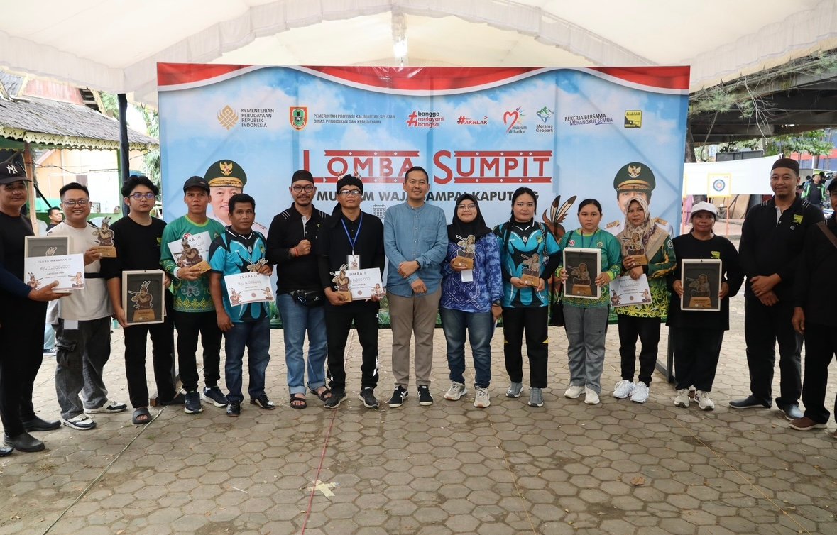 Gelar Lomba Sumpit, Museum Wasaka Kenalkan Senjata Tradisional Khas Pedalaman Kalimantan