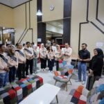Perpustakaan Palnam Dispersip Terima Kunjungan dari Bintang Aksel Bank Kalsel