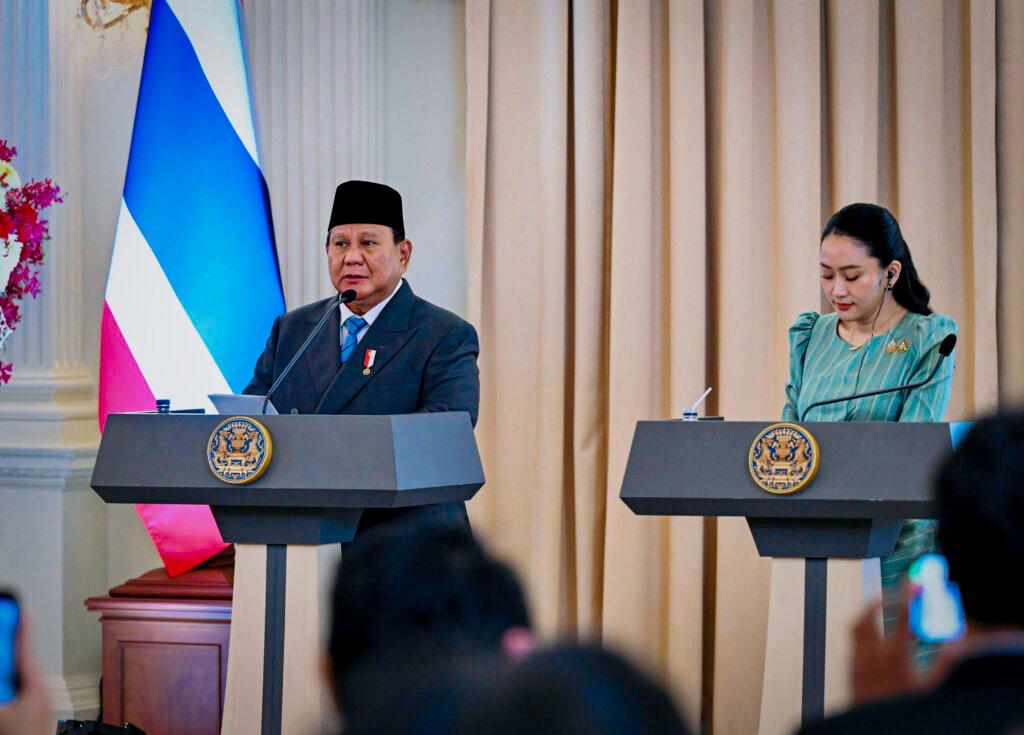 Presiden Prabowo dan PM Paetongtarn Gelar 1st Leaders’ Consultation, RI–Thailand Sepakat Perkuat Kolaborasi Multisektor