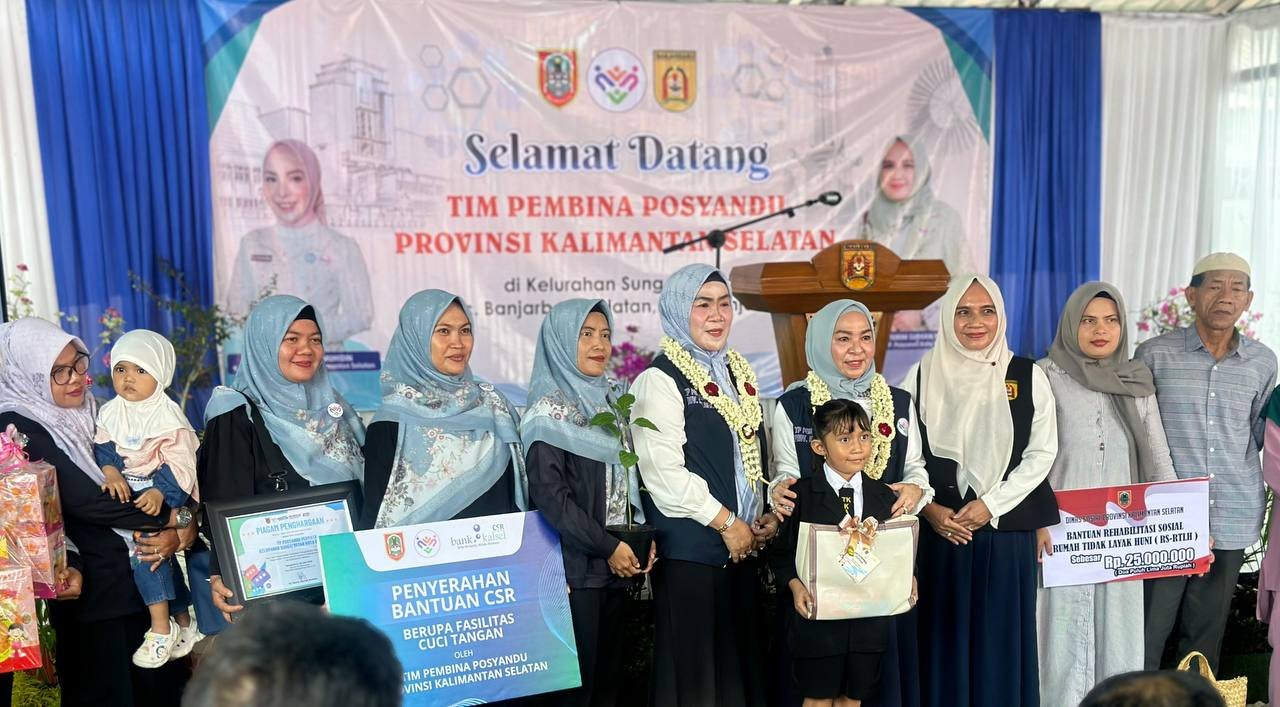 Dinas PUPR Kalsel Salurkan Bantuan Air Bersih dan Tangki Septik di Banjarbaru