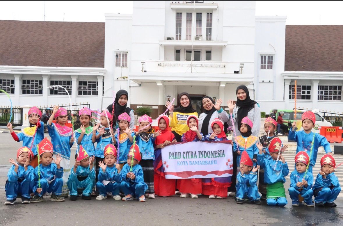 PAUD Citra Indonesia Tunjukkan Eksistensinya di Parade Senja