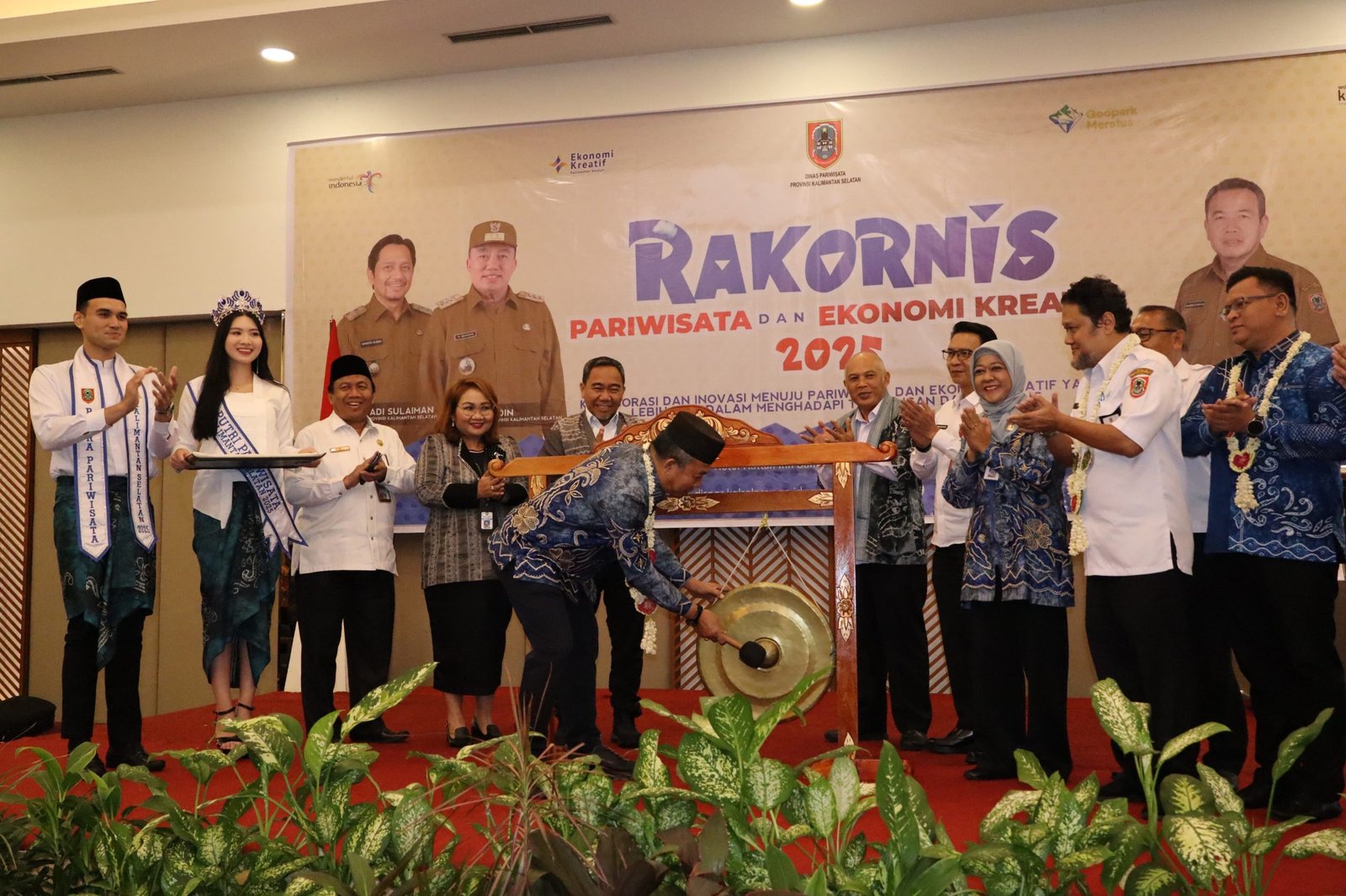 Dispar Kalsel Gandeng Gekraf dalam Pengembangan Sektor Pariwisata dan Ekraf di Banua