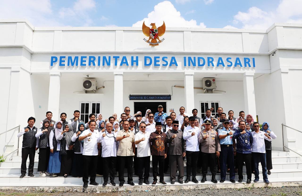 Mendes PDT RI Tinjau Pembentukan Koperasi Merah Putih di Desa Indrasari