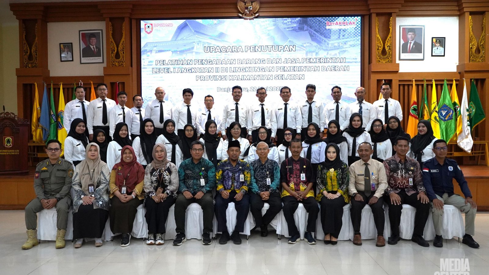BPSDMD Kalsel Tutup Pelatihan Pengadaan Barang dan Jasa Level I Angkatan II Tahun 2025