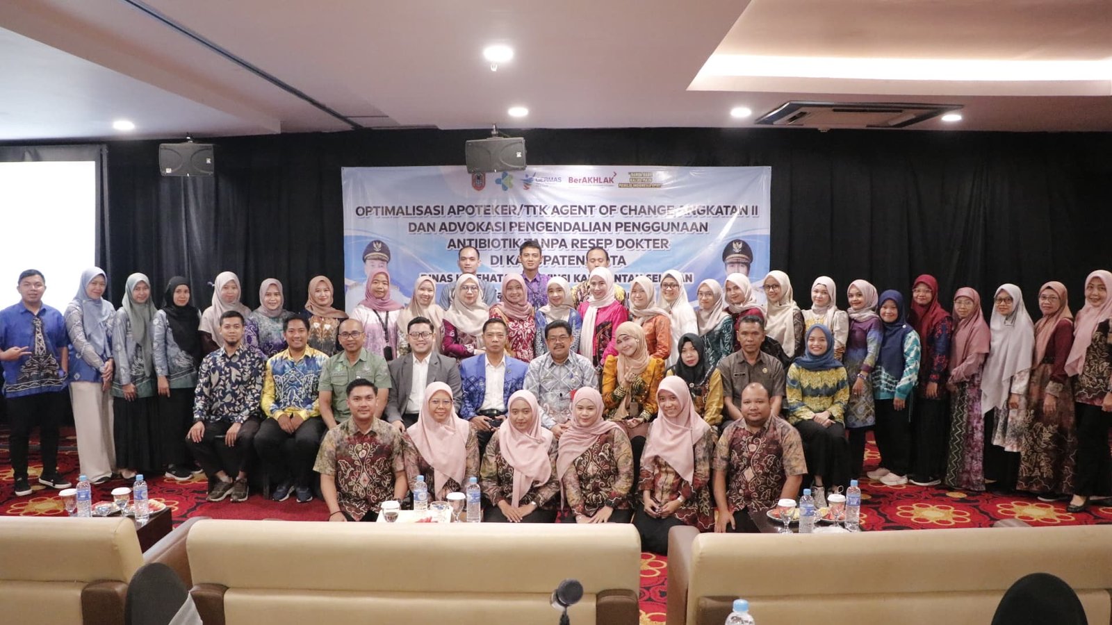 Dinkes Kalsel Gelar Pertemuan Optimalisasi Apoteker dan Tenaga Teknis Kefarmasian Agent of Change Angkatan II